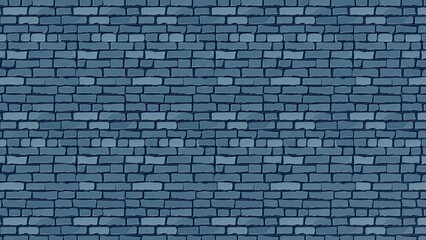 Naklejka na ściany i meble brick pattern light blue background