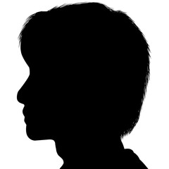 silhouette of a man
