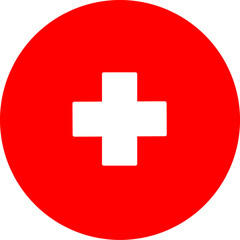 Medical icon, Medical symbol, vector illustration. Replaceable vector design.