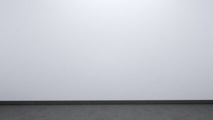 Empty room space background. With concrete floor perspektive pattern and texture and empty concrete wall for background. Interior abstract background for design and decoration. 3D Illustration. 3D Ren