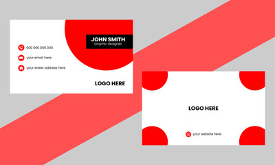 
 Creative and Clean Business Card Template.simple business card design and professional business card template ,double sided business card design 