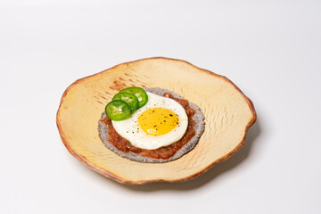fried egg with toast Tortilla