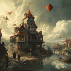 fairytale castle