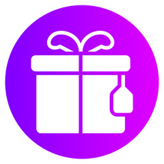 gift box gradient icon