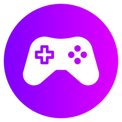 game controller gradient icon