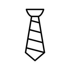 Necktie vector icon