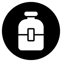 perfume glyph icon
