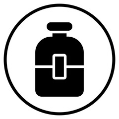 perfume glyph icon
