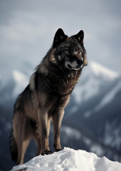 Naklejka premium The Lone Survivor