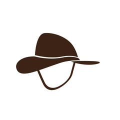cowboy hat logo icon