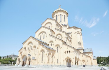 Sameba Trinity Church, built to celebrate 1,500 years of the Georgian Orthodox Church