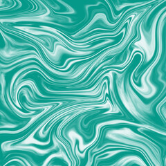 Fototapeta na wymiar mint green groovy wavy lines, green abstract classic retro swir, grunge texture 