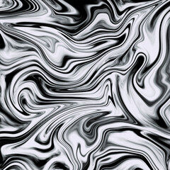 black and white groovy wavy lines, black and white abstract classic retro swir, grunge texture 