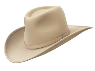 Cowboy hat isolated on white background - 3D illustration