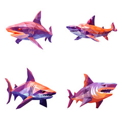shark fish set