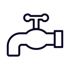 Water tap icon