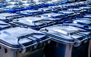 modern garbage bins - wheelies