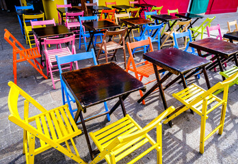 typical cafe in italy