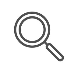 Search engine optimization related icon outline and linear vector.