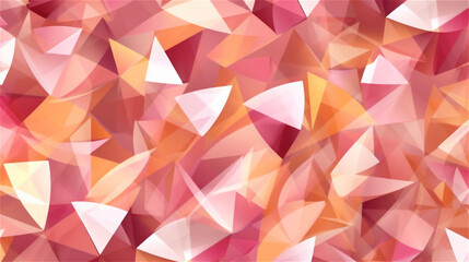 Fototapeta premium Generative AI, Pink and Orange Geometric Pattern for Fashion or Design Presentations