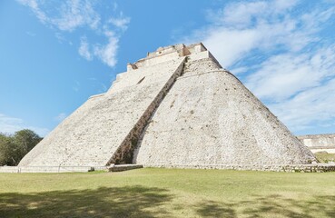 The Mayan ruins of Uxmal in Yucatan, Mexico, is one of Mesoamerica's most stunning archaeological sites