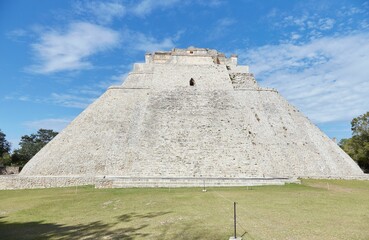 The Mayan ruins of Uxmal in Yucatan, Mexico, is one of Mesoamerica's most stunning archaeological sites