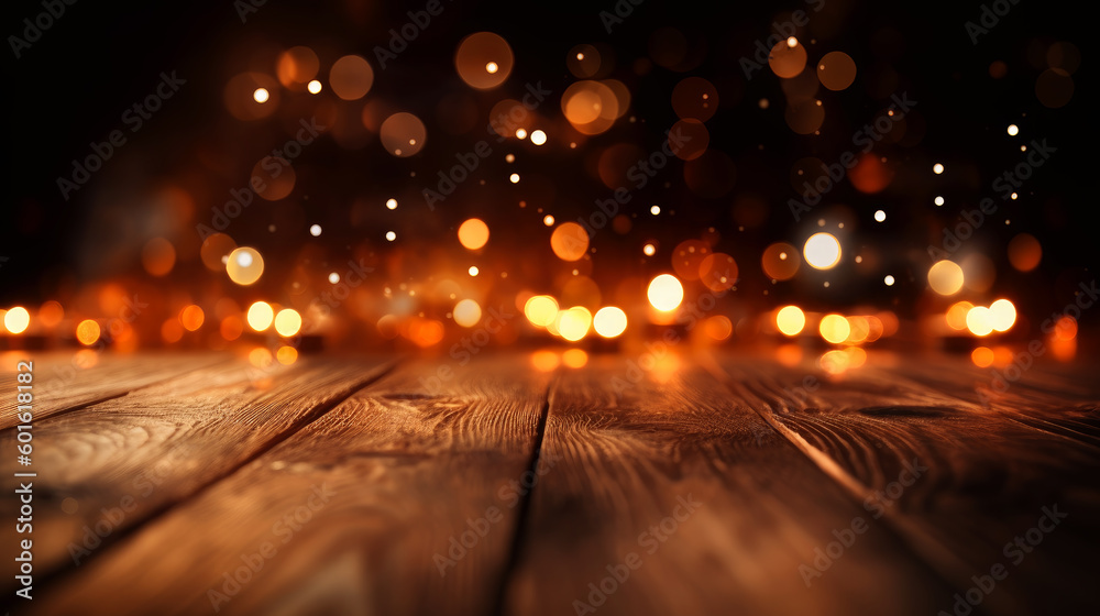 Poster background with beautiful light cicles. generative ai.