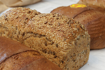 Brot mehrkorn kruste essen