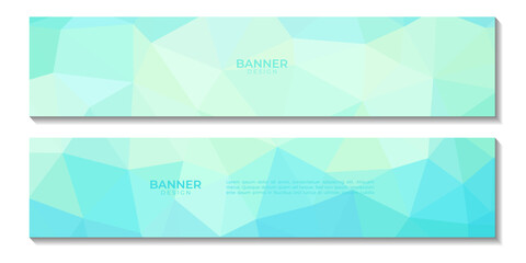 abstract banners geometric colorful gradient with triangles pattern modern background for business