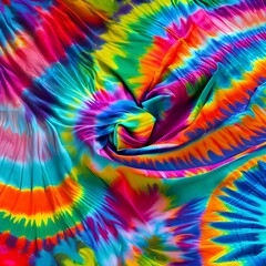 13 Bohemian Tie-Dye: A colorful and bohemian background featuring tie-dye patterns in various shades and hues, perfect for a website with a hippie or free-spirited theme3, Generative AI