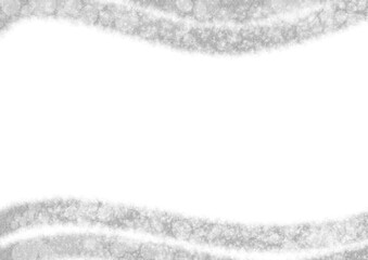Fototapeta premium にじみ墨の曲線フレーム