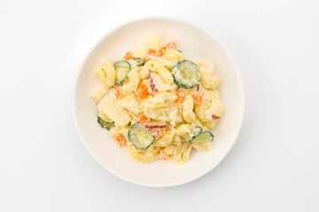 マカロニとじゃが芋のサラダ