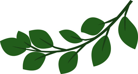 Fototapeta premium Leaf Illustration