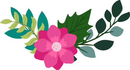 Flower Bouquet Illustration