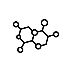 molecule sign symbol vector