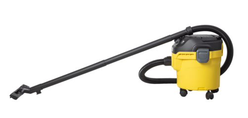 vacuum cleaner on transparent background. png file