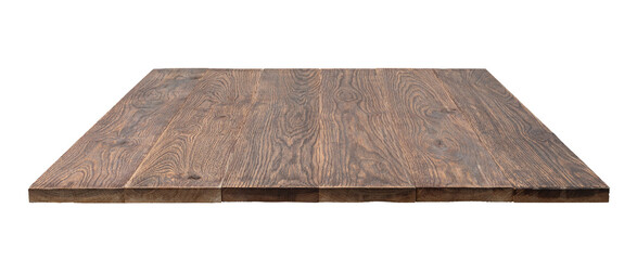 Wood background or texture on transparent background. png file