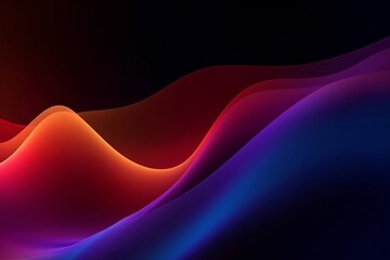 abstract red wave background