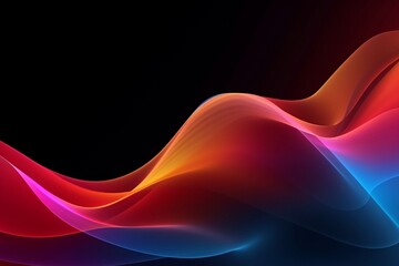 Fototapeta premium abstract background with waves
