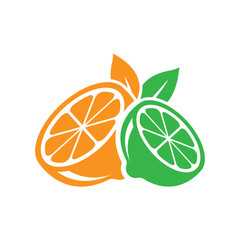 Lemon logo template vector icon design