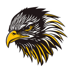 eagle head with good quality design vector illustration