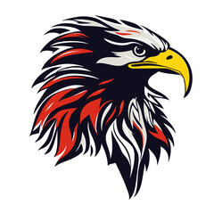 eagle head with good quality design vector illustration