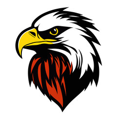 Fototapeta premium eagle head with good quality design vector illustration