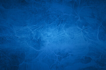 Cement wall background, dark blue gradient old wall pattern, blue abstract wall background, dark blue cement texture old wall pattern.