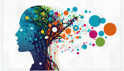 human brain mind map tree