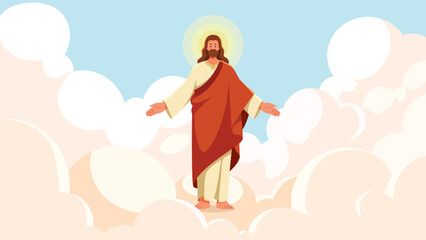 Jesus Flat Design