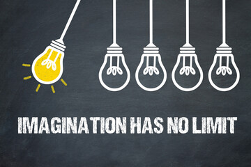 Fototapeta premium imagination has no limit 