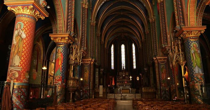 The Frigolet Abbey, Tarascon, Bouches du Rhone department,  France