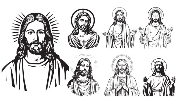 Jesus — Drawing Print