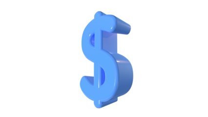 3d icon dollar 
